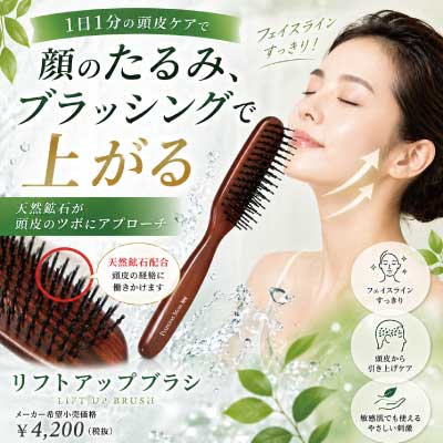 アトピー乾燥敏感肌フェレナリフトブラシDX